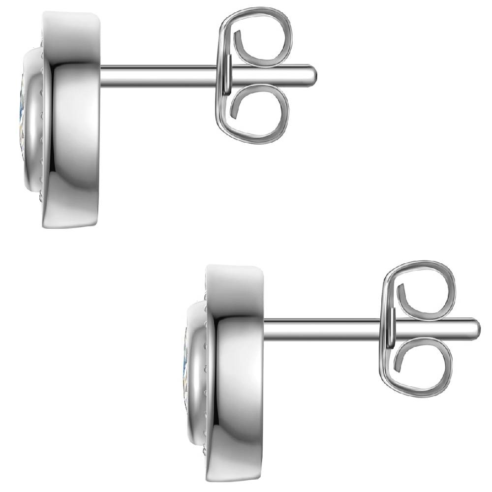 Rafaela Donata Ohrstecker Sterling Silber Zirkonia weiß Sonderangebot