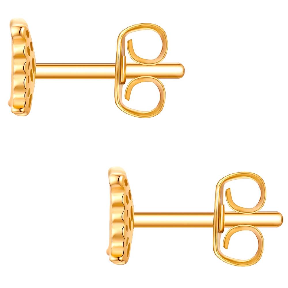 Rafaela Donata Ohrstecker Sterling Silber gelbgold Blitzangebot