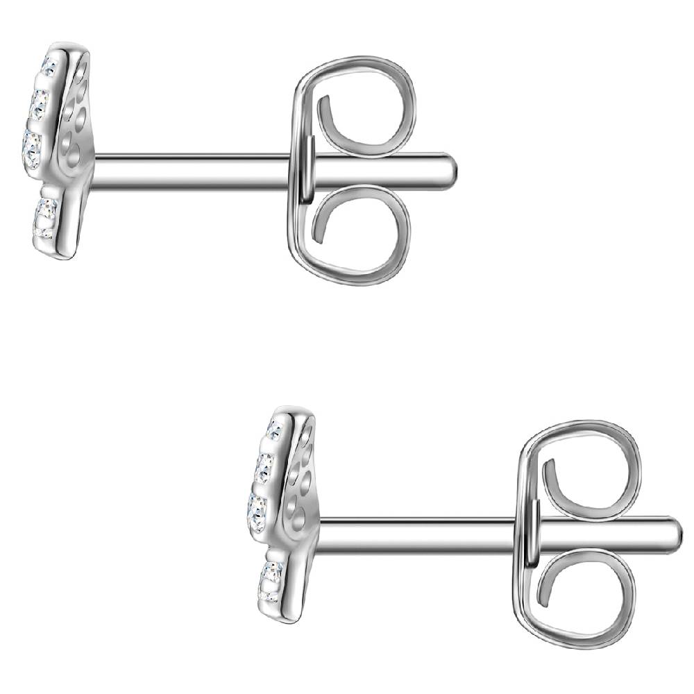 Rafaela Donata Ohrstecker Sterling Silber Zirkonia weiß Bestseller