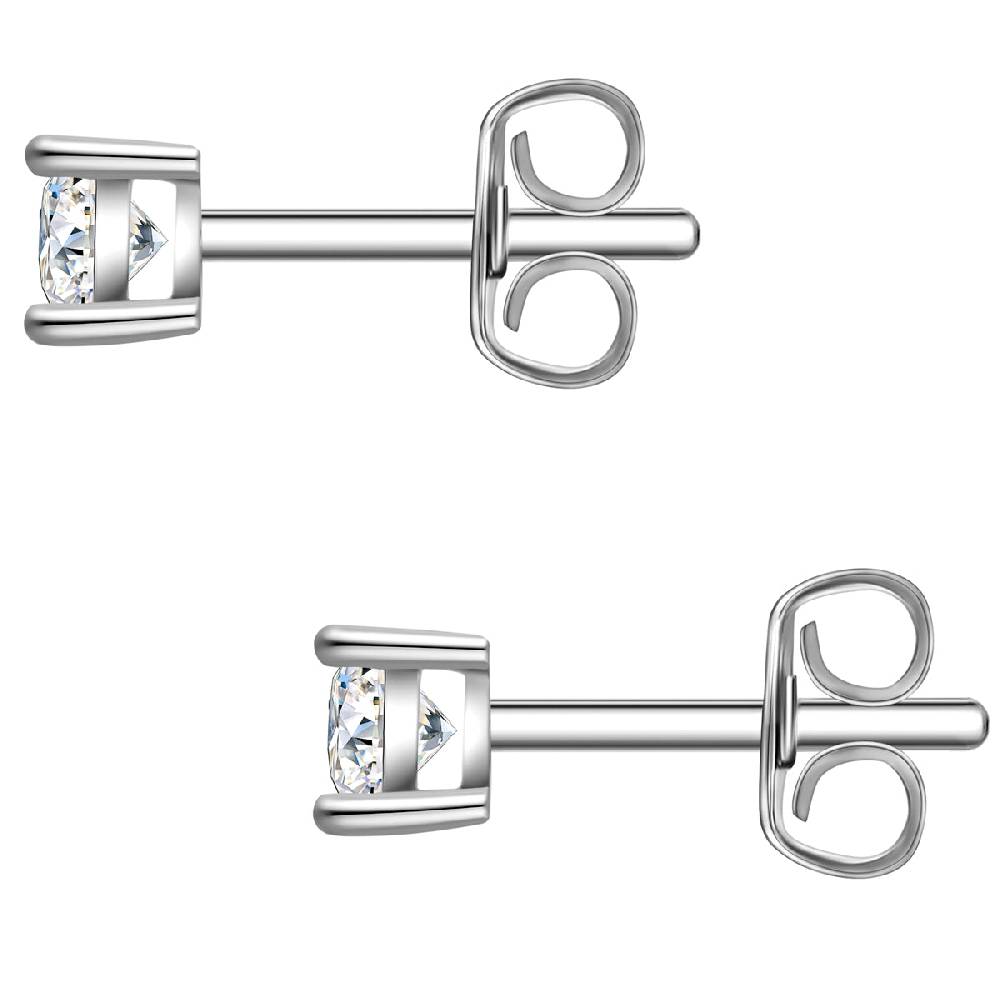 Rafaela Donata Ohrstecker Sterling Silber Zirkonia weiß Tägliche Deals
