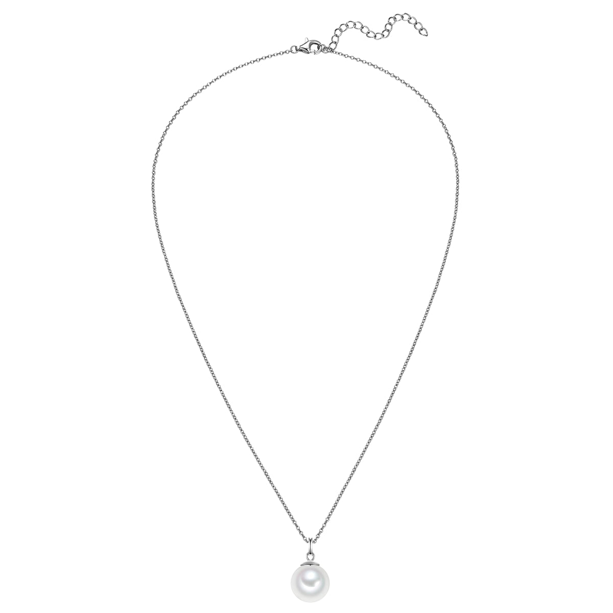 Rafaela Donata Kette mit Anhänger Sterling Silber Muschelkernperle weiß Neueste Stile