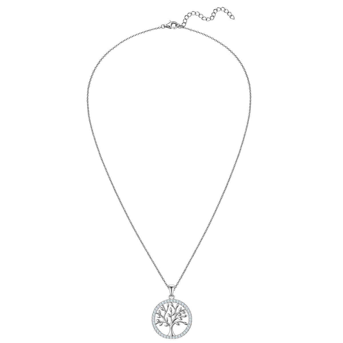 Rafaela Donata Kette mit Anhänger Sterling Silber Zirkonia weiß Zeitbegrenzte Promotion