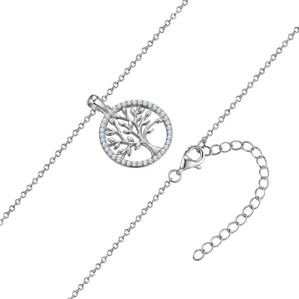 Rafaela Donata Kette mit Anhänger Sterling Silber Zirkonia weiß Zeitbegrenzte Promotion