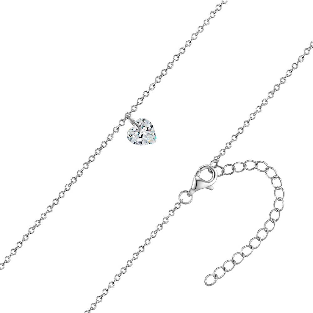 Rafaela Donata Kette mit Anhänger Sterling Silber Zirkonia weiß Bis zu 60% Rabatt