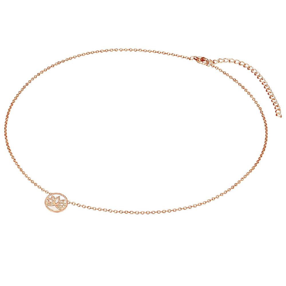 Rafaela Donata Kette mit Anhänger Sterling Silber roségold Perlmutt Nur für heute