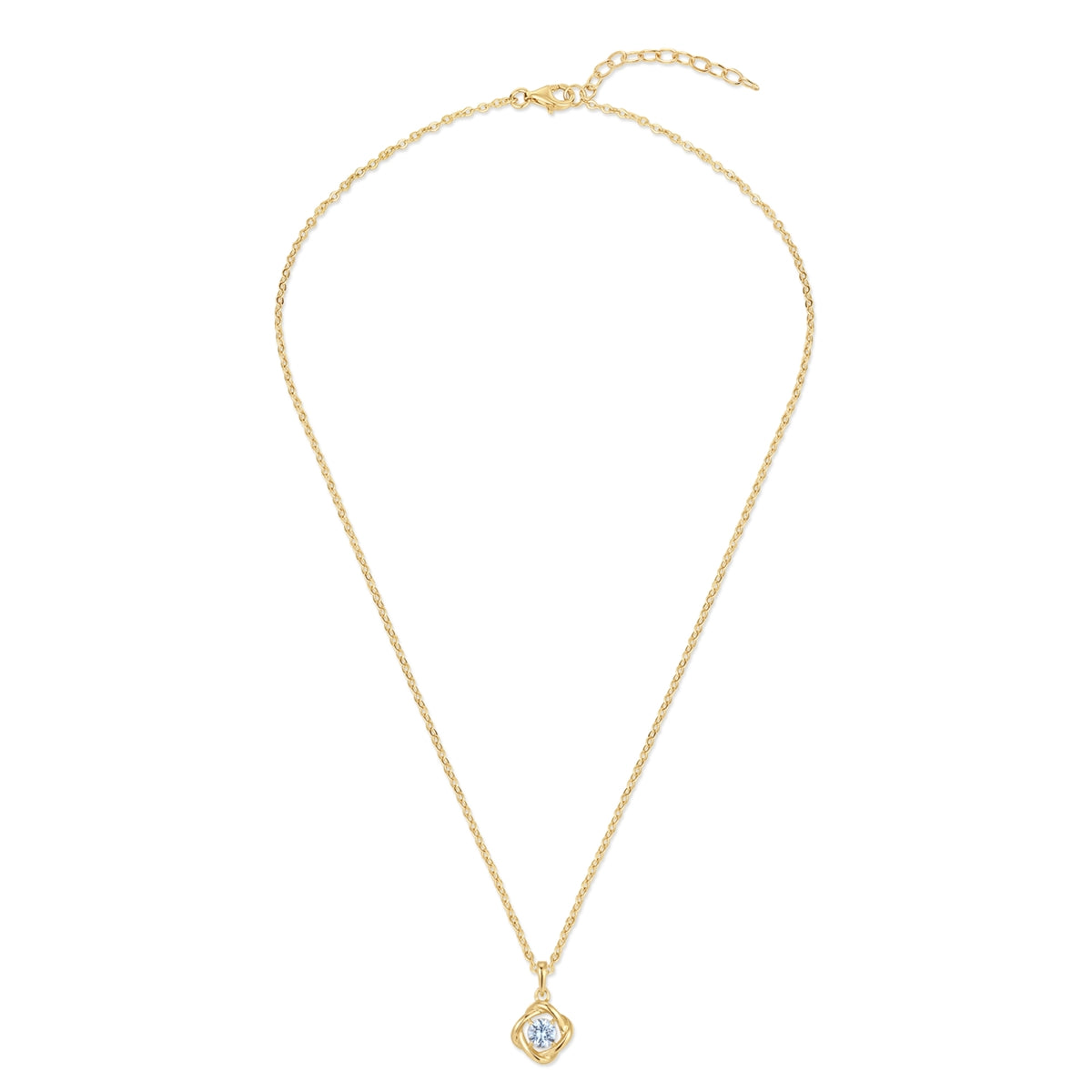 Rafaela Donata Kette mit Anhänger Sterling Silber gelbgold Spinell (synth.) blau Verkauf