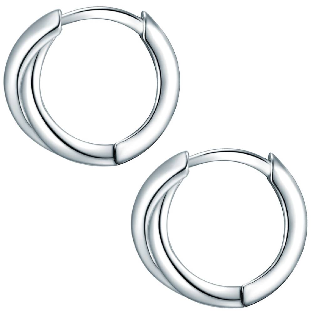 Rafaela Donata Klappcreolen Sterling Silber Online Outlet