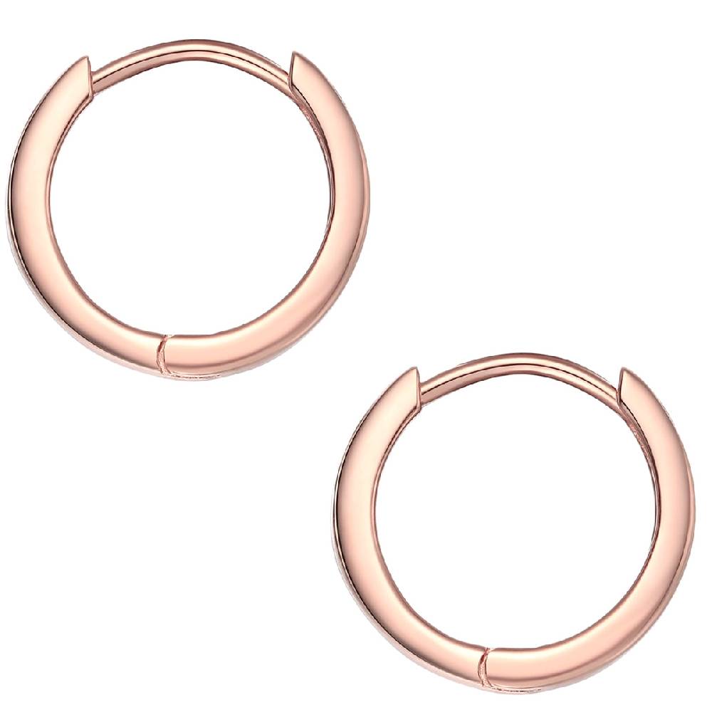 Rafaela Donata Klappcreolen Sterling Silber roségold Blitzangebot