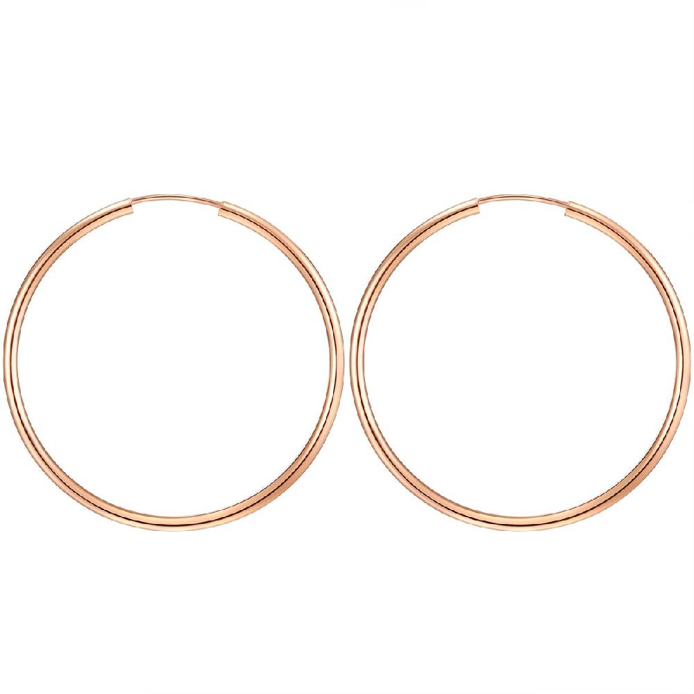Rafaela Donata Creolen Sterling Silber roségold Discount Store für neue Produkte