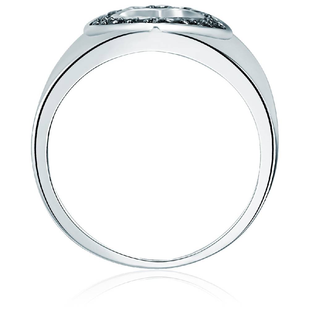 Rafaela Donata Ring Sterling Silber Zirkonia schwarz Clearance-Verkauf