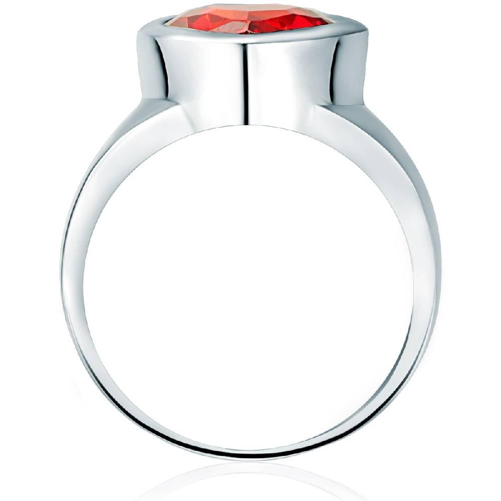 Rafaela Donata Ring Sterling Silber Zirkonia rot Fabrikladen