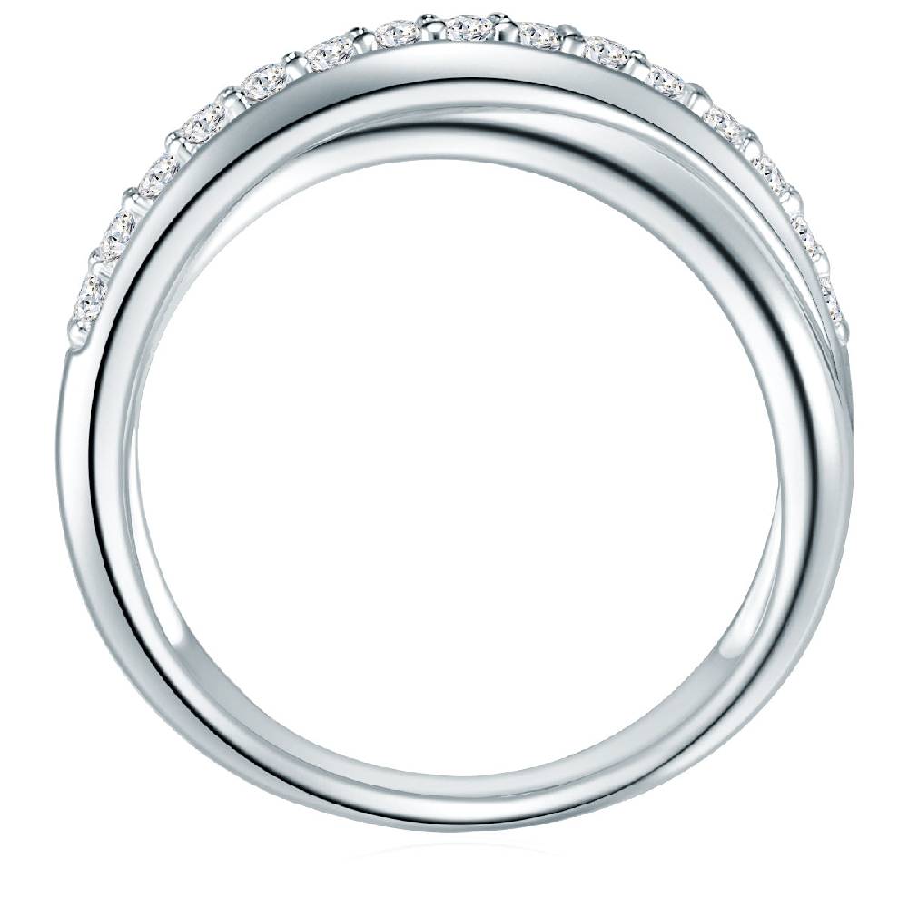 Rafaela Donata Ring Sterling Silber Zirkonia weiß Begrenzt auf 3 Tage