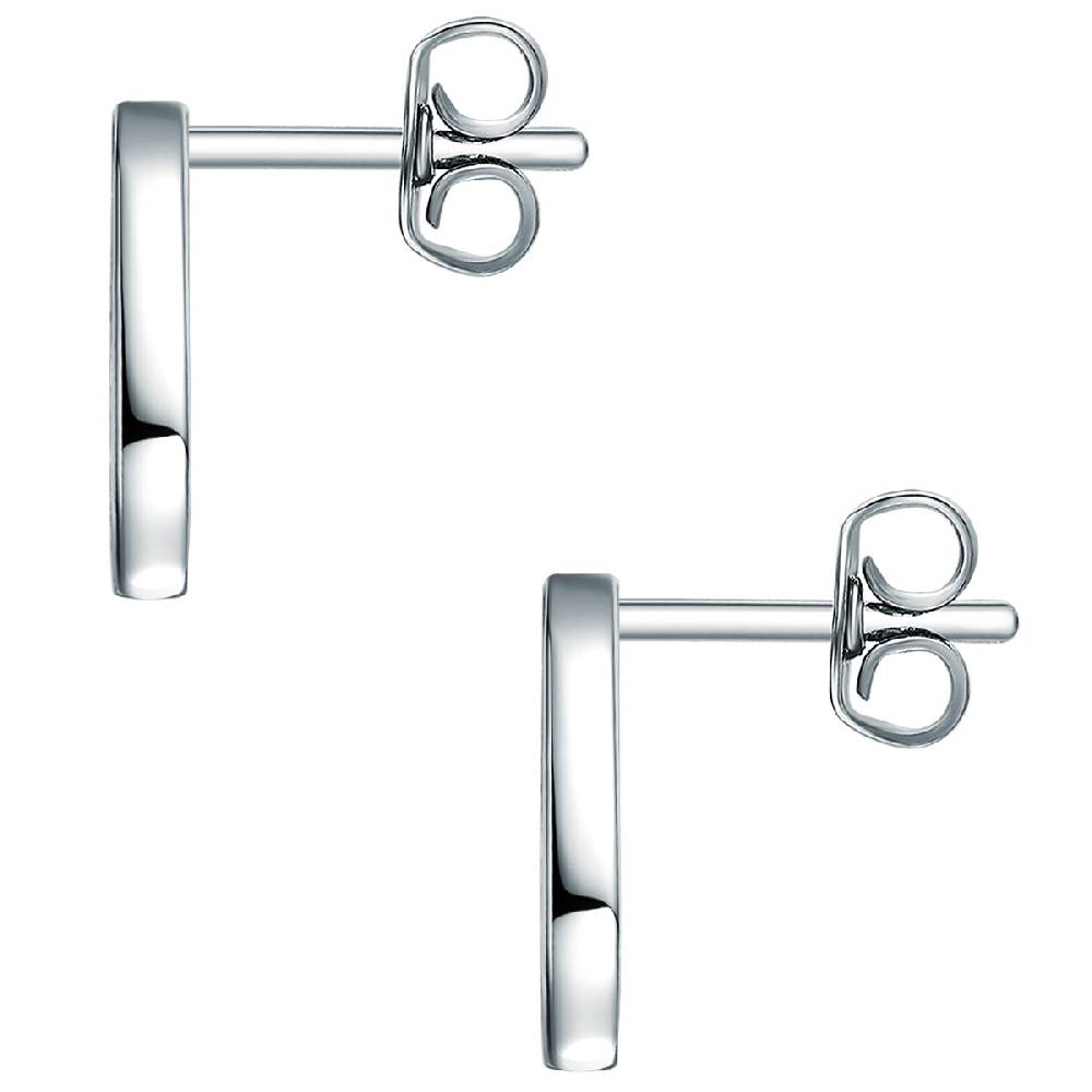 Rafaela Donata Ohrstecker Sterling Silber verziert mit Kristallen von Swarovski® weiß Muttertagsangebot
