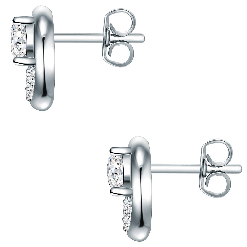 Rafaela Donata Ohrstecker Sterling Silber Zirkonia weiß Neuheiten