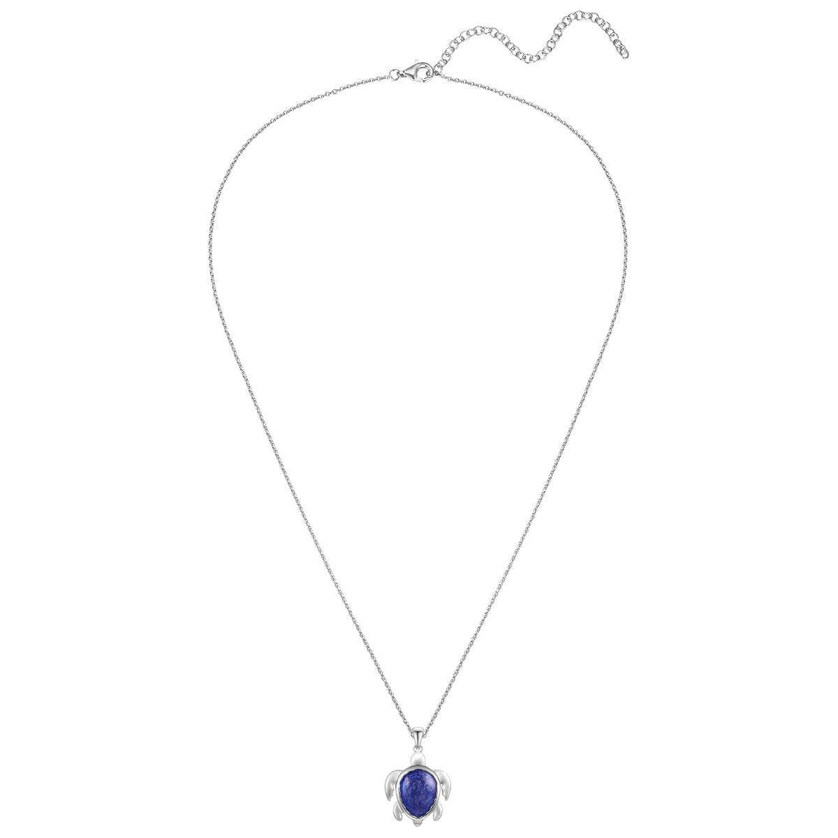 Rafaela Donata Kette mit Anhänger Sterling Silber Emaille blau VIP-Rabatte