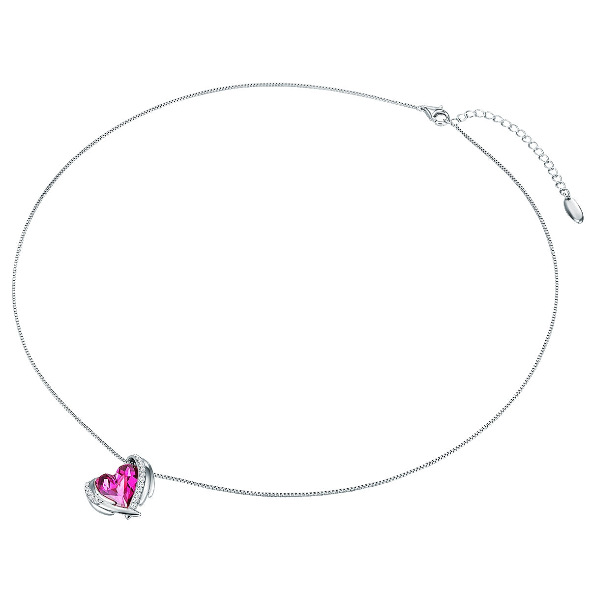 Rafaela Donata Kette mit Anhänger Sterling Silber verziert mit Kristallen von Swarovski® amethyst weiß Tiefpreis