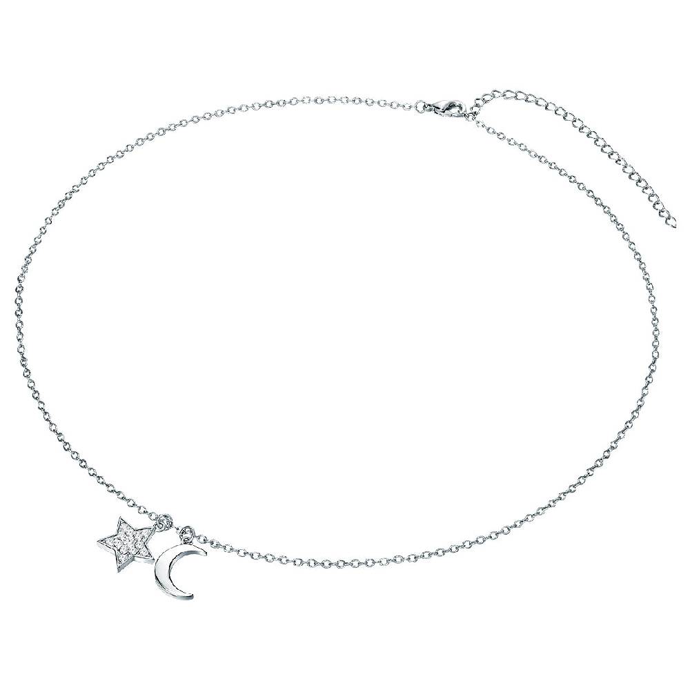 Rafaela Donata Kette mit Anhänger Sterling Silber verziert mit Kristallen von Swarovski® weiß Letzter Tag