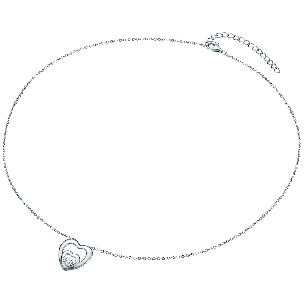 Rafaela Donata Kette mit Anhänger Sterling Silber Zirkonia weiß Zeitbegrenzte Promotion