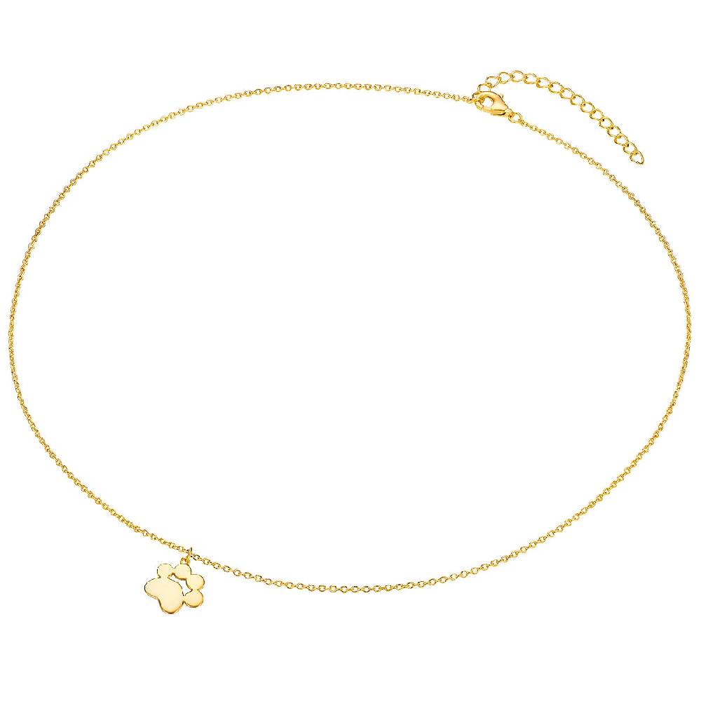 Rafaela Donata Kette mit Anhänger Sterling Silber gelbgold Super Rabatt