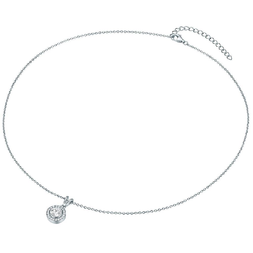 Rafaela Donata Kette mit Anhänger Sterling Silber Zirkonia weiß 50% Rabatt mit kostenlosem Versand