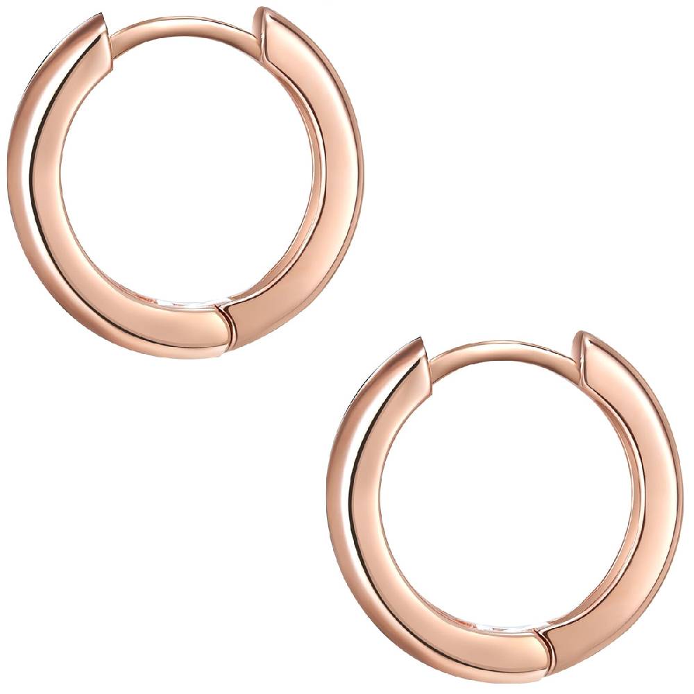 Rafaela Donata Creolen Sterling Silber roségold Muttertagsangebot