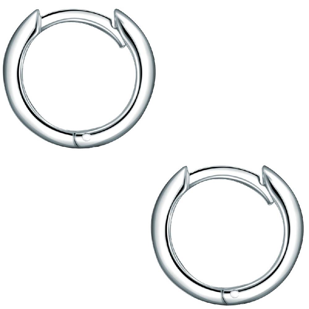 Rafaela Donata Klappcreolen Sterling Silber Zeitlich begrenztes Angebot