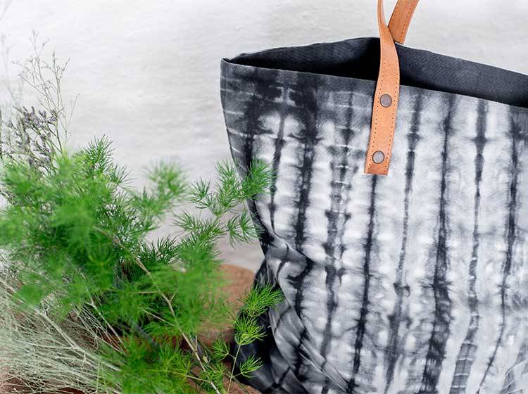 Renna Deluxe Shibori Shopper blau Exklusive Angebote