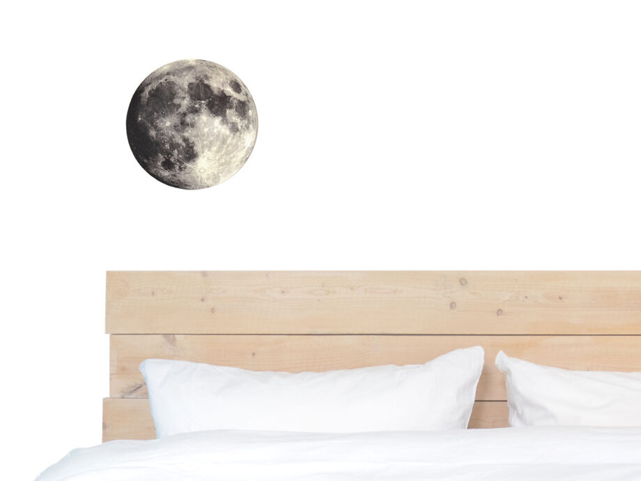 Renna Deluxe MOND Bild auf Holz Riesige Ersparnisse