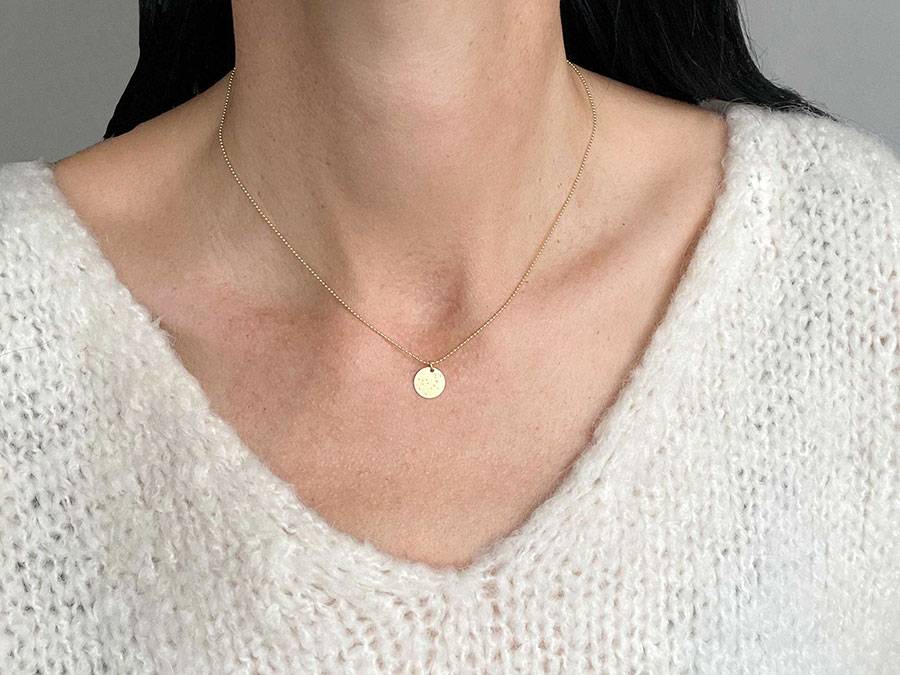 Renna Deluxe MOND Kette Silber – beidseitiges Motiv Wochenangebot