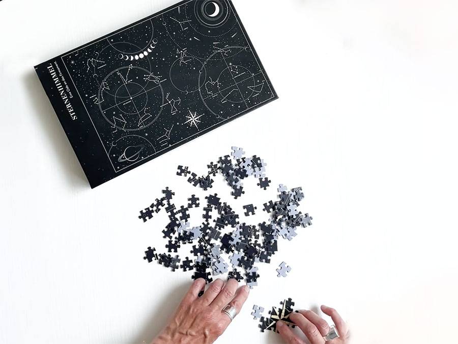 Renna Deluxe STERNENHIMMEL 1000 Teile Puzzle Kostenloser Versand international