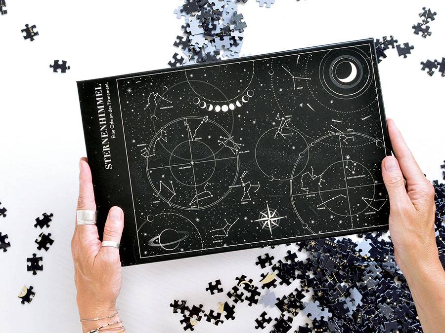 Renna Deluxe STERNENHIMMEL 1000 Teile Puzzle Kostenloser Versand international