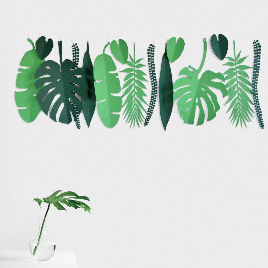 Renna Deluxe Monstera, Palme, TROPEN Wanddekoration Rabatte dieses Monats
