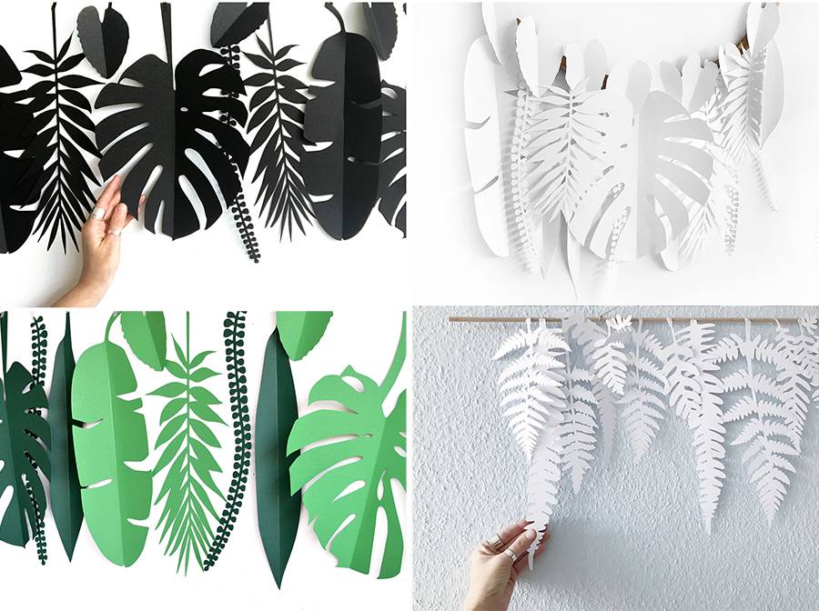 Renna Deluxe Monstera, Palme, TROPEN Wanddekoration Rabatte dieses Monats