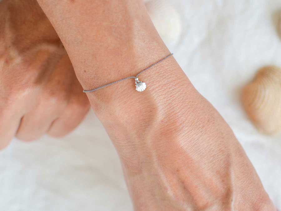 Renna Deluxe MUSCHEL Armband Silber Hotsell
