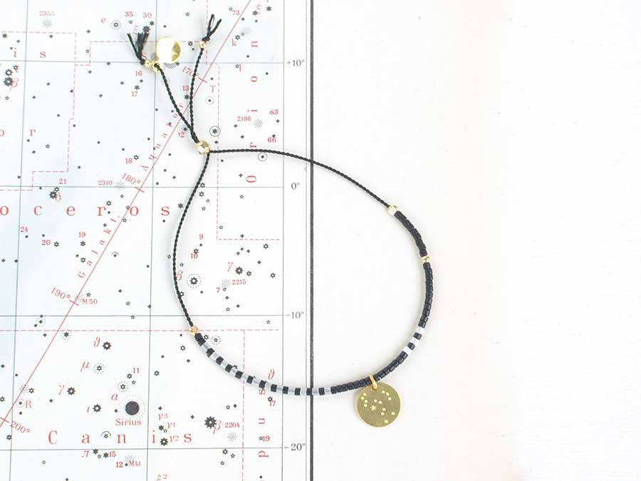 Renna Deluxe STERNZEICHEN Armband Gold Fabrik Onlineshop