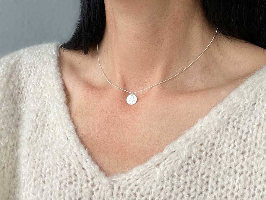 Renna Deluxe STERNZEICHEN Kette Silber Sonderangebot