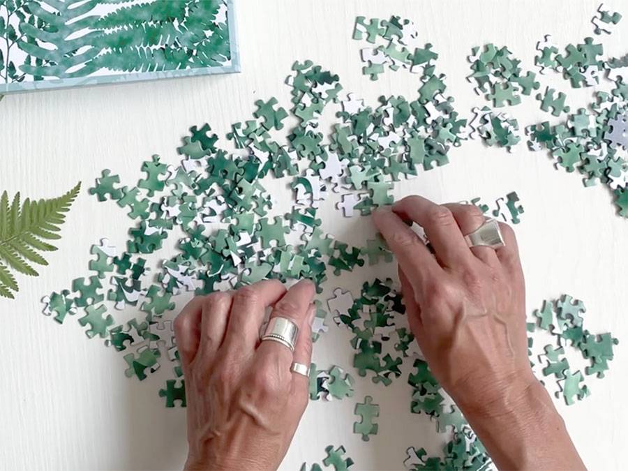Renna Deluxe FARNE 1000 Teile Puzzle Versandkostenfrei