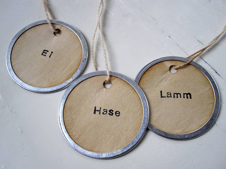 Renna Deluxe HASE EI LAMM Osteranhänger im 3er Set Kauf eins, bekomm eins gratis