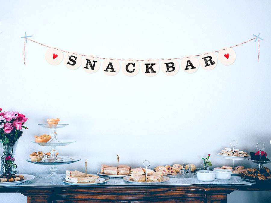 Renna Deluxe SNACKBAR Girlande Bis zu 50% Rabatt