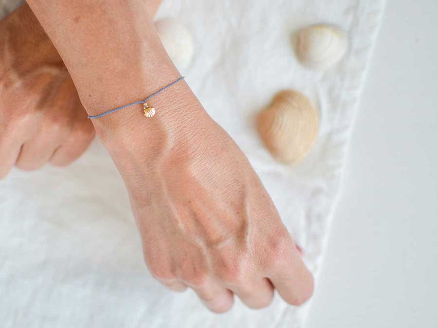 Renna Deluxe MUSCHEL Armband Gold Discount Store für neue Produkte