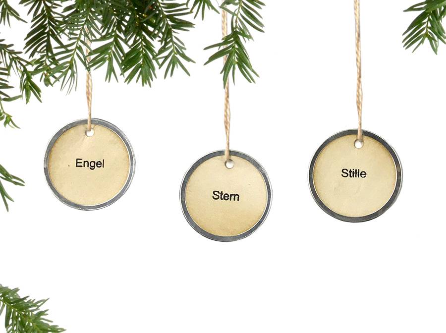 Renna Deluxe ENGEL STERN STILLE 3er Set 50% Rabatt für begrenzte Zeit