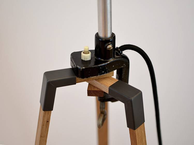 Renna Deluxe Lampengestell Stativ 90 aus Eiche Fabrikpreis