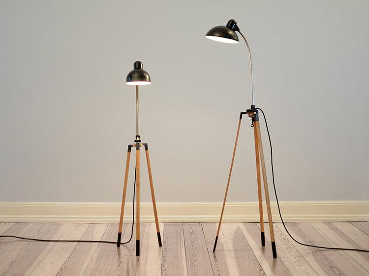 Renna Deluxe Lampengestell Stativ 90 aus Eiche Fabrikpreis
