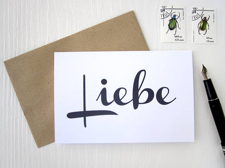 Renna Deluxe LIEBE // Klappkarte Top Angebot