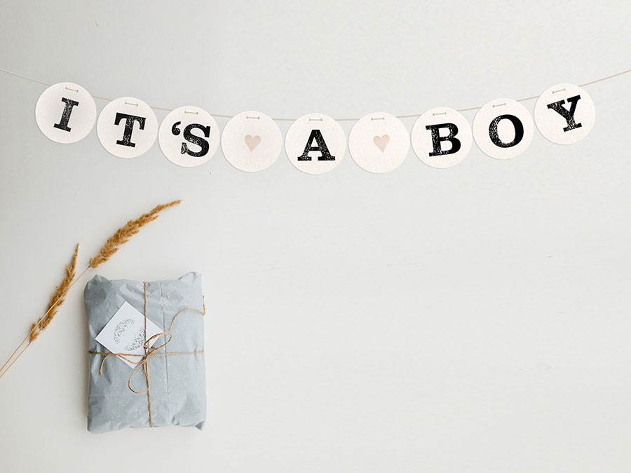 Renna Deluxe IT’S A BOY Girlande Neuheiten