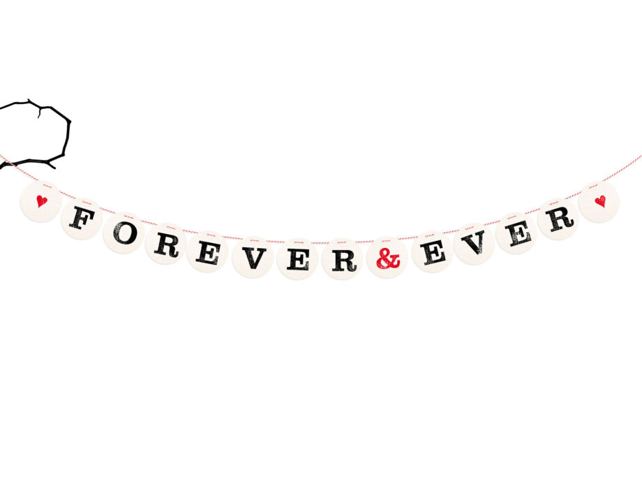 Renna Deluxe FOREVER & EVER Hochzeitsgirlande Super Sparpreis
