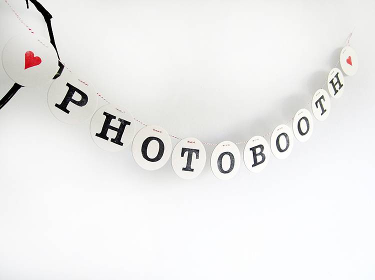 Renna Deluxe Photobooth Girlande Verkauf