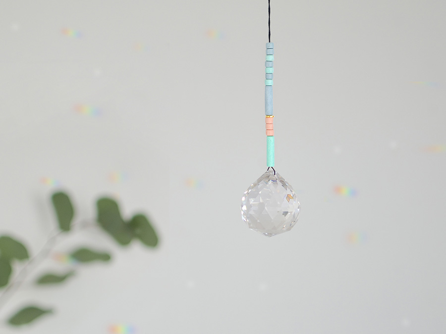 Renna Deluxe SUNCATCHER Mint Korall Blau Schlussverkauf