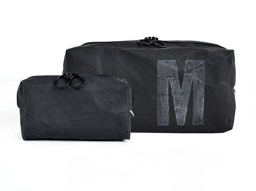 Renna Deluxe Kosmetiktasche für Bartpflege mit Monogramm Kauf eins, bekomm eins gratis