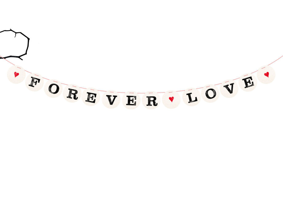 Renna Deluxe FOREVER LOVE Girlande Wochenangebot